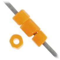 Preciosa Ornela 2-Cut Beads 10/0 2-Cut Beads, Opaque Light Orange
