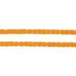 Preciosa Ornela 2-Cut Beads 10/0 2-Cut Beads, Opaque Light Orange
