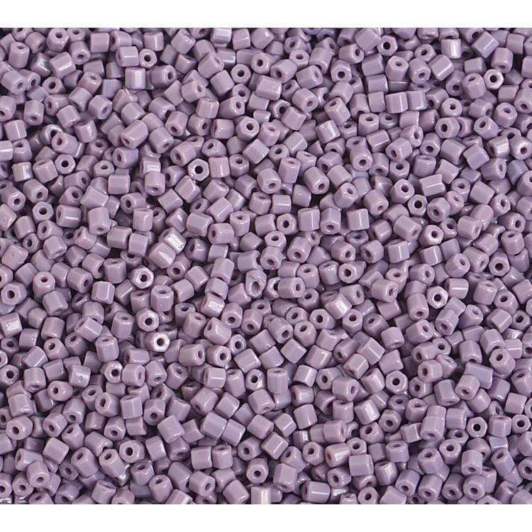 Preciosa Ornela 2-Cut Beads 10/0 2-Cut Beads, Opaque Mauve