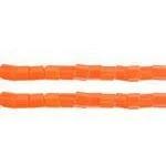 Preciosa Ornela 2-Cut Beads 10/0 2-Cut Beads, Opaque Orange