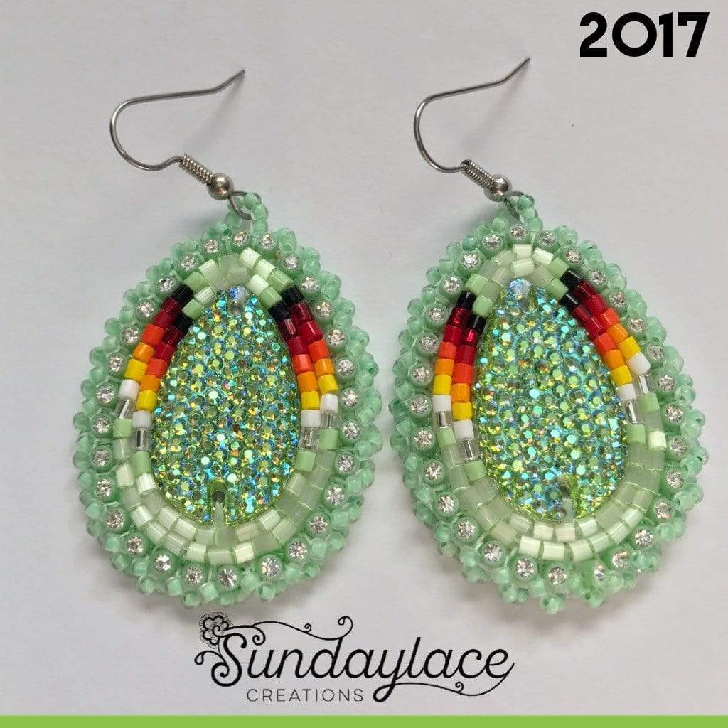 Preciosa Ornela 2-Cut Beads 10/0 2-Cut Beads, Satin Green Solgel