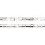 Preciosa Ornela 2-Cut Beads 10/0 2-Cut Beads, Silver Lined Crystal Silver