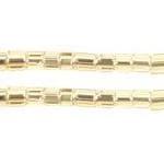 Sundaylace Creations & Bling 2-Cut Beads 10/0 2-Cut Beads, Silver Lined Gold