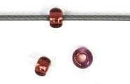 Preciosa Ornela 10/0 Preciosa Seed Beads 10/0 Amethyst Copper Lined, Preciosa Seed Beads