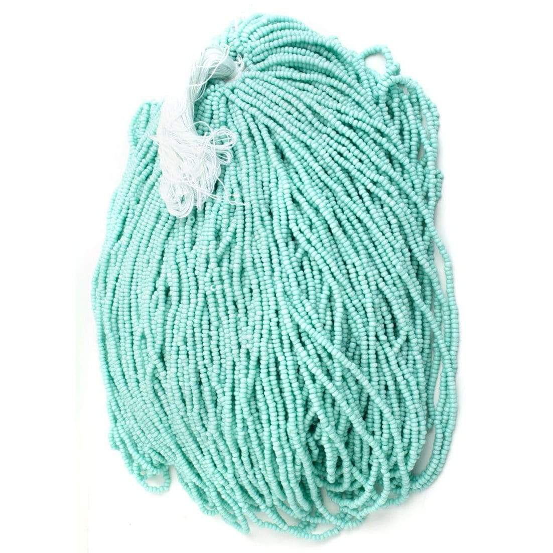 Preciosa Ornela 10/0 Preciosa Seed Beads 10/0 Chalk Light Turquoise Matte Solgel Preciosa Seed Beads *Loose