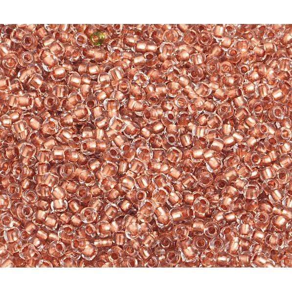 Preciosa Ornela 10/0 Preciosa Seed Beads 10/0 Copper Lined Crystal, Czech Seed Beads