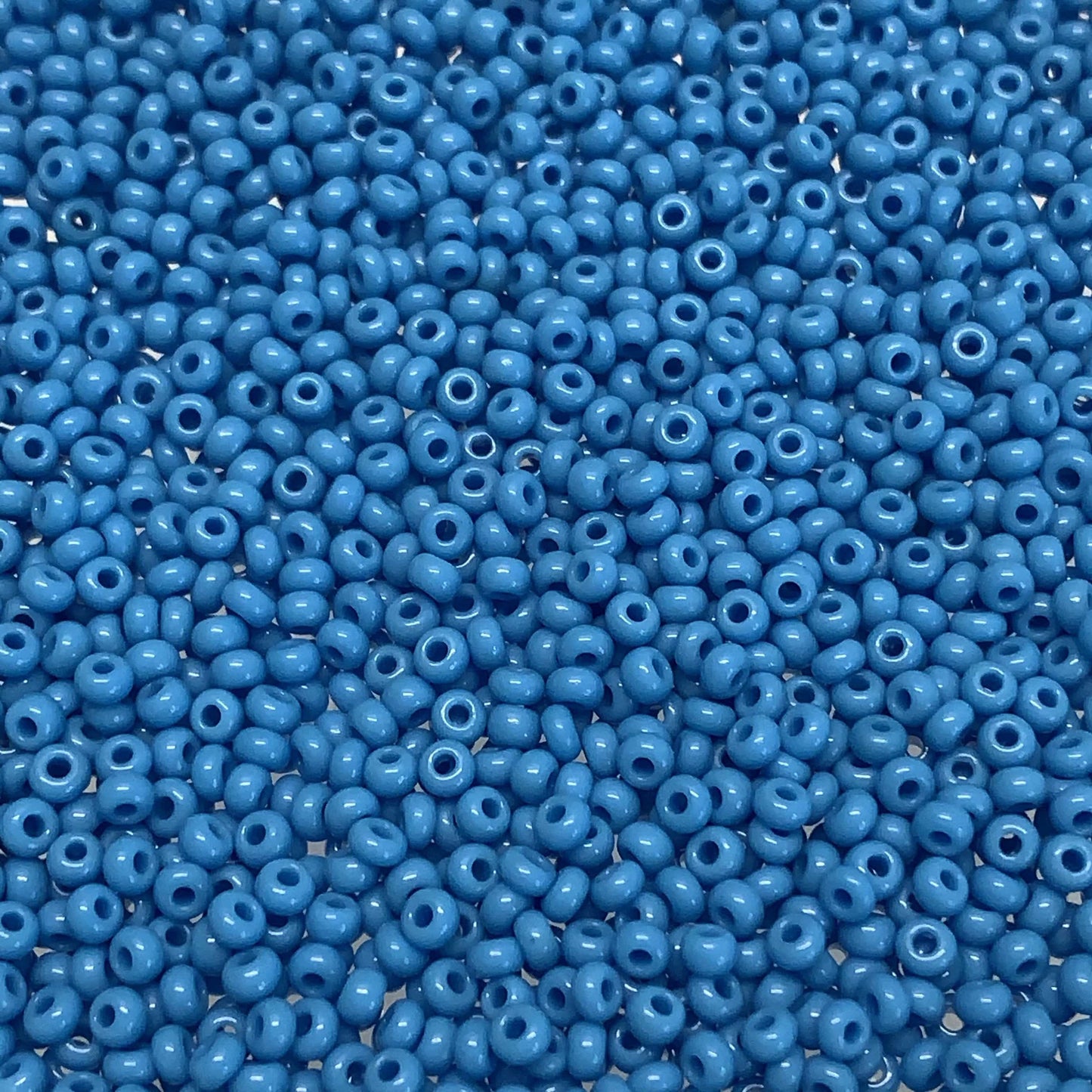 Preciosa Ornela 10/0 Preciosa Seed Beads 10/0 Dark Blue *Turquoise Opaque, Preciosa Seed Beads *Discontinued/Rare Colour*