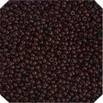Preciosa Ornela 10/0 Preciosa Seed Beads 10/0 Dark Brown Opaque Czech Seed Beads