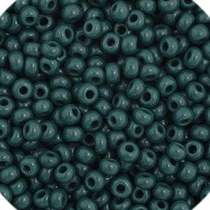 10/0 Dark Green Opaque, Preciosa Seed Beads – Sundaylace Creations & Bling