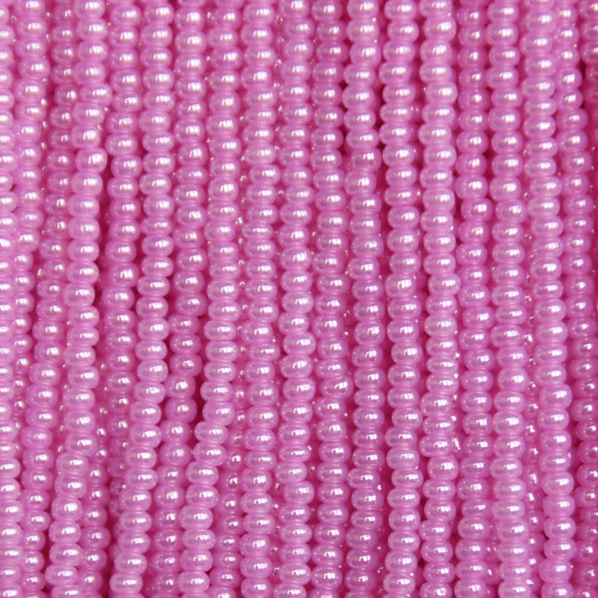 Preciosa Ornela 10/0 Preciosa Seed Beads 10/0 Dark Pink Ceylon Pearlized Precoisa Seed Beads *NEW 2023*