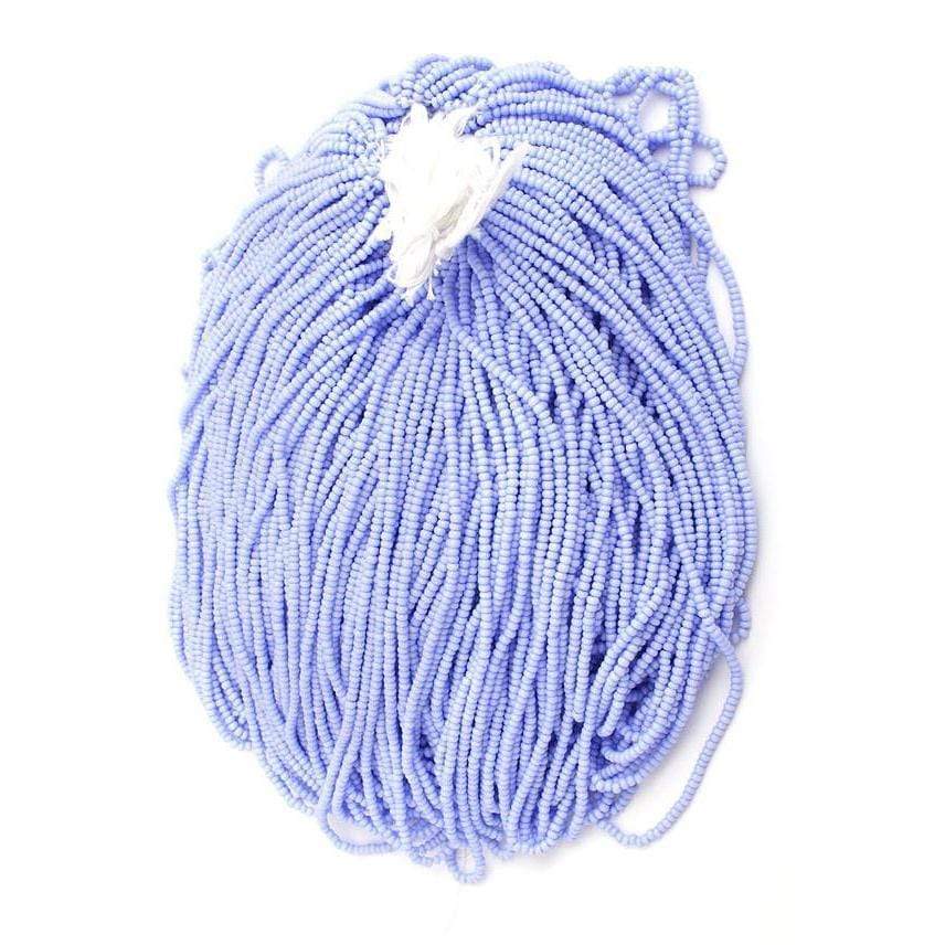 Preciosa Ornela 10/0 Preciosa Seed Beads 10/0 Dyed Chalk Light Violet Matte Sogel Preciosa Seed Beads