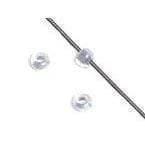 Preciosa Ornela 10/0 Preciosa Seed Beads 10/0 Grey Colour Lined Terra Colour, Preciosa Seed Bead