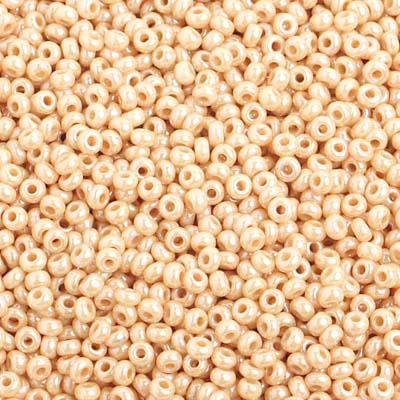 Preciosa Ornela 10/0 Preciosa Seed Beads 10/0 Ivory LUSTER Preciosa Seed Beads, *Rare/Discontinued Colour*