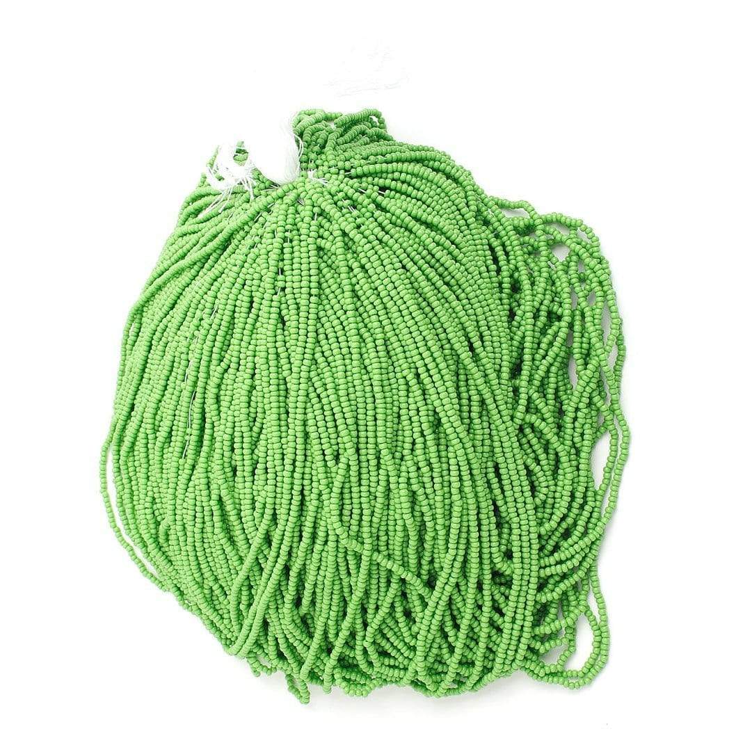 Preciosa Ornela 10/0 Preciosa Seed Beads 10/0 Light Green Opaque Preciosa Seed Bead