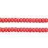 Preciosa Ornela 10/0 Preciosa Seed Beads 10/0 Matte Light Red Seed Beads, Sold by Hank