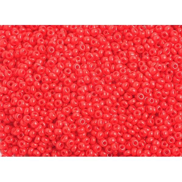 10/0 Light Red Opaque, Preciosa Seed Beads – Sundaylace Creations & Bling