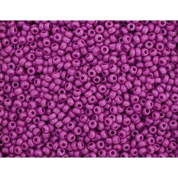 Sundaylace Creations & Bling 10/0 Preciosa Seed Beads 10/0 Lilac Dyed Opaque, Preciosa Seed Beads
