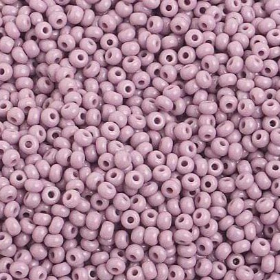 Preciosa Ornela 10/0 Preciosa Seed Beads Mauve Preciosa Seedbead 10/0 Mauve Opaque Preciosa Seedbead