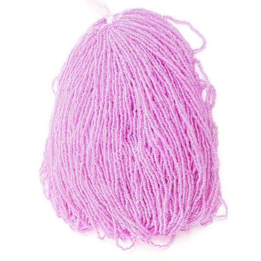 Preciosa Ornela 10/0 Preciosa Seed Beads 10/0 Mauve Pink Colour lined Preciosa Seed Bead