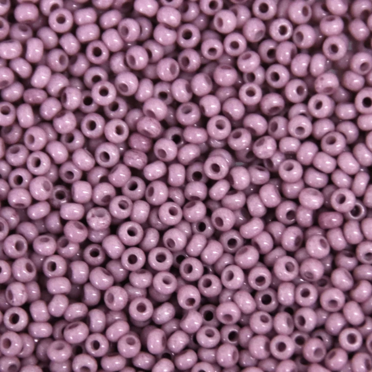 Preciosa Ornela 10/0 Preciosa Seed Beads 10/0 Medium Violet Orchid Solgel Opaque, Preciosa Seed Beads *NEW*