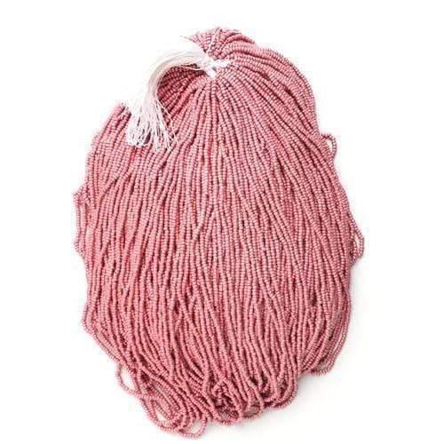 Preciosa Ornela 10/0 Preciosa Seed Beads 10/0 Metallic Dark Pink MATTE TERRA COLOUR Preciosa Seed Bead ~40g *HANK