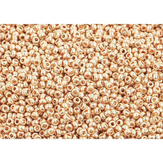 Sundaylace Creations & Bling 10/0 Preciosa Seed Beads 10/0 Metallic Gold Solgel Preciosa Seedbeads