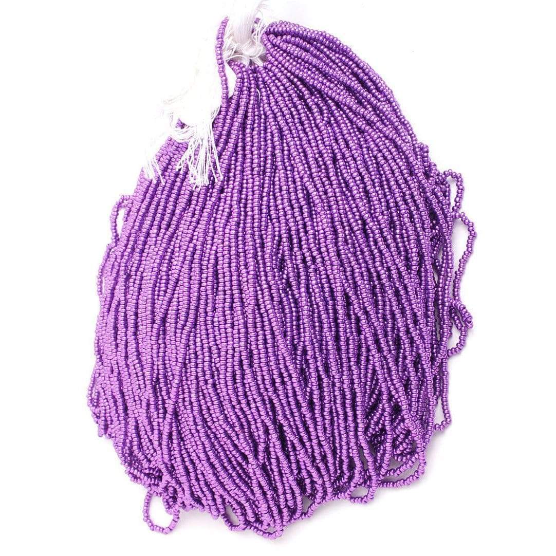 Preciosa Ornela 10/0 Preciosa Seed Beads 10/0 Metallic Purple Preciosa Seed Bead