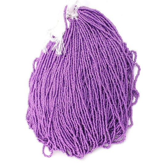 Preciosa Ornela 10/0 Preciosa Seed Beads 10/0 Metallic Purple Preciosa Seed Bead