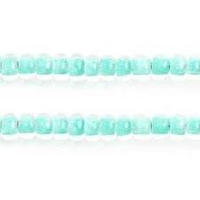 Sundaylace Creations & Bling 10/0 Preciosa Seed Beads 10/0 MINT Colour lined Terra Preciosa Seed Beads