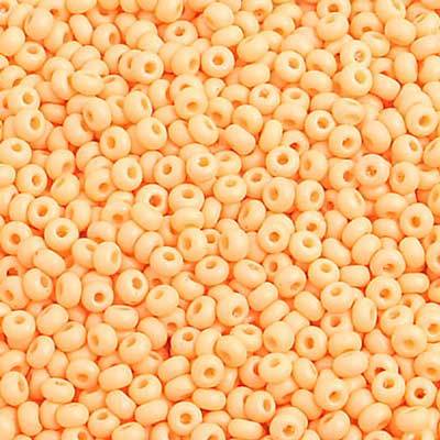 Sundaylace Creations & Bling 10/0 Preciosa Seed Beads 10/0 Opaque Orange Matte Preciosa Seed Bead
