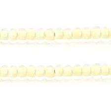 Sundaylace Creations & Bling 10/0 Preciosa Seed Beads 10/0 Pale Yellow Colour lined Terra Preciosa Seed Beads