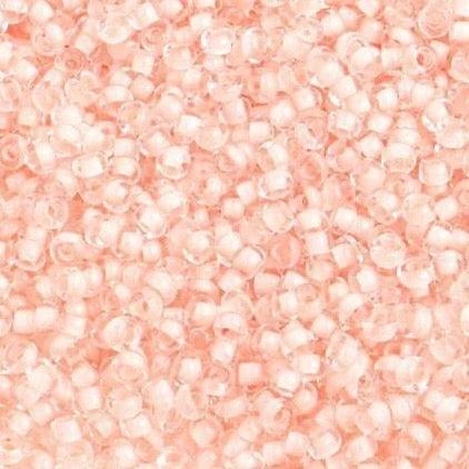 Sundaylace Creations & Bling 10/0 Preciosa Seed Beads 10/0 Peach Colour Lined Terra Preciosa Seed Bead