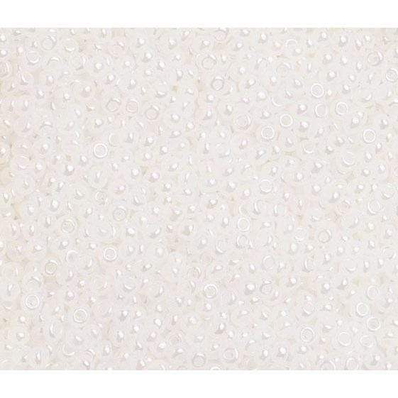 Preciosa Ornela 10/0 Preciosa Seed Beads 10/0 Pearl White Opaque, Preciosa Seedbeads
