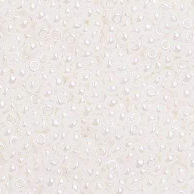 Preciosa Ornela 10/0 Preciosa Seed Beads 10/0 Pearl White Opaque, Preciosa Seedbeads