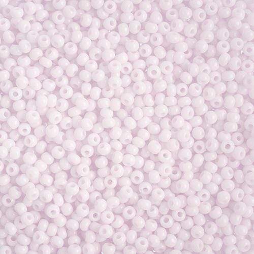 Sundaylace Creations & Bling 10/0 Preciosa Seed Beads 10/0 Pink Opaque Natural, Preciosa Seed Bead