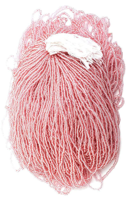 Preciosa Ornela 10/0 Preciosa Seed Beads 10/0 Pink Silver Lined SOLGEL Czech Seed Beads *Hank