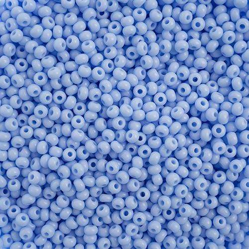 Sundaylace Creations & Bling 10/0 Preciosa Seed Beads 10/0 Powder Blue Opaque, Preciosa Seed Bead