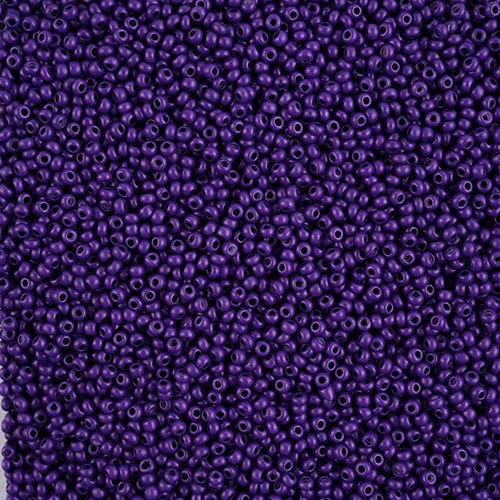 Sundaylace Creations & Bling 10/0 Preciosa Seed Beads 10/0 PURPLE MATTE Terra Intensive Finish, Preciosa Seed Beads *NEW 2023*