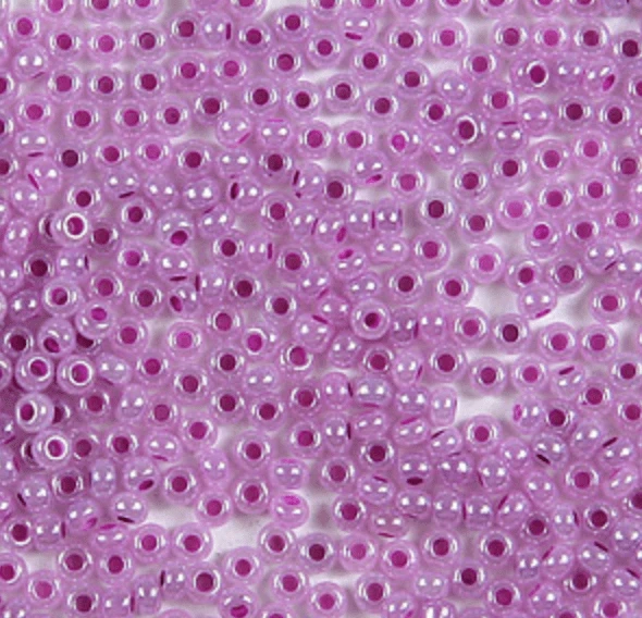 Preciosa Ornela 10/0 Preciosa Seed Beads 10/0 Purple-Pink Pearlized, Preciosa Seed Beads *NEW*