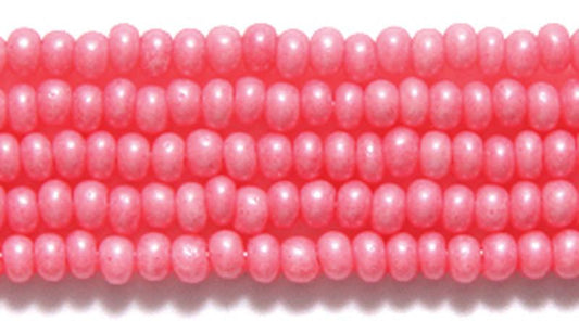 Preciosa Ornela 10/0 Preciosa Seed Beads 10/0 Rose Pink Pearl Terra Opaque, Preciosa Seed Beads *Limited time Hank