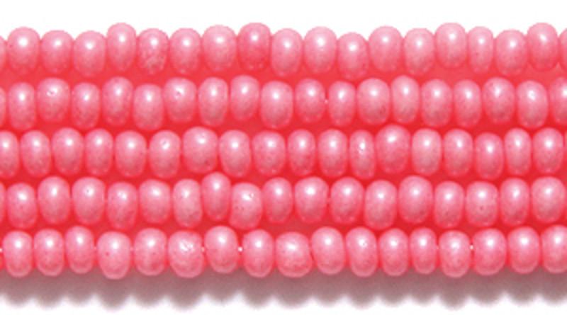 Preciosa Ornela 10/0 Preciosa Seed Beads 10/0 Rose Pink Pearl Terra Opaque, Preciosa Seed Beads *Limited time Hank