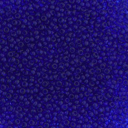 Sundaylace Creations & Bling 10/0 Preciosa Seed Beads 10/0 Transparent Royal Blue, Preciosa Seed Beads