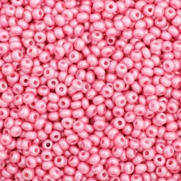 Sundaylace Creations & Bling 10/0 Preciosa Seed Beads 10/0 Shiny Pink, Preciosa Seed Bead