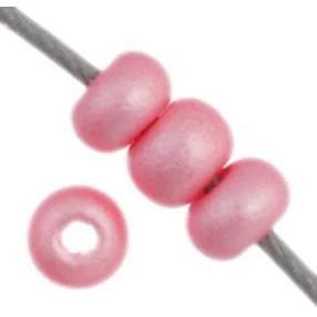 Sundaylace Creations & Bling 10/0 Preciosa Seed Beads 10/0 Shiny Pink, Preciosa Seed Bead