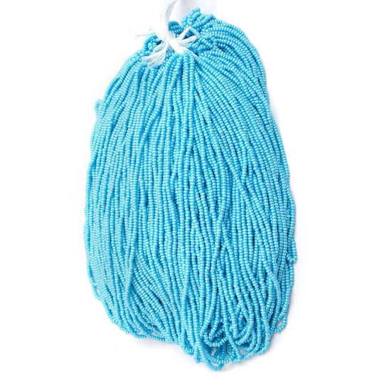 Preciosa 10/0 Preciosa Seed Beads 10/0 Shiny Turquoise Preciosa Seed Bead