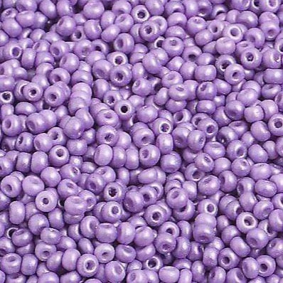 Sundaylace Creations & Bling 10/0 Preciosa Seed Beads 10/0 Shiny Violet Preciosa Seed Bead