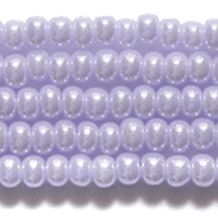 Preciosa Ornela 10/0 Preciosa Seed Beads 10/0 Soft Lavender LUSTER Opaque, Preciosa Seed Beads *Hank