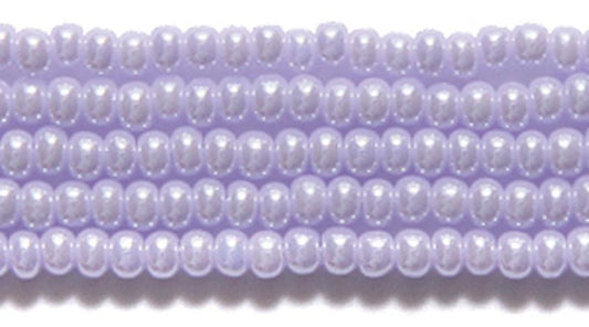 Preciosa Ornela 10/0 Preciosa Seed Beads 10/0 Soft Lavender LUSTER Opaque, Preciosa Seed Beads *Hank