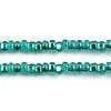Sundaylace Creations & Bling 10/0 Preciosa Seed Beads 10/0 Silver Lined Teal, Preciosa Seed Beads