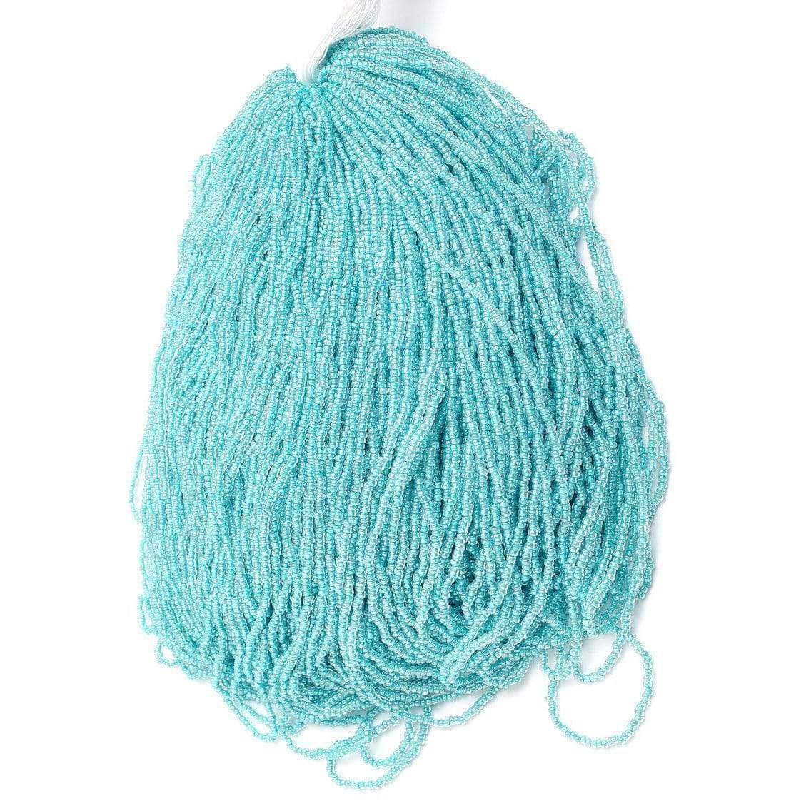 Preciosa 10/0 Preciosa Seed Beads 10/0 Turquoise Colour lined, Preciosa Seed Bead